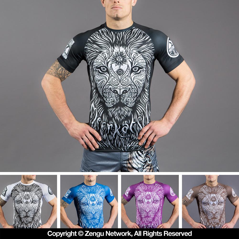 Meerkatsu "War Lion" Ranked IBJJF Rash Guards