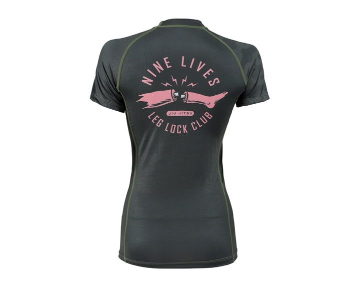 Nine Lives "Leg Lock Club" Women's Rash Guard