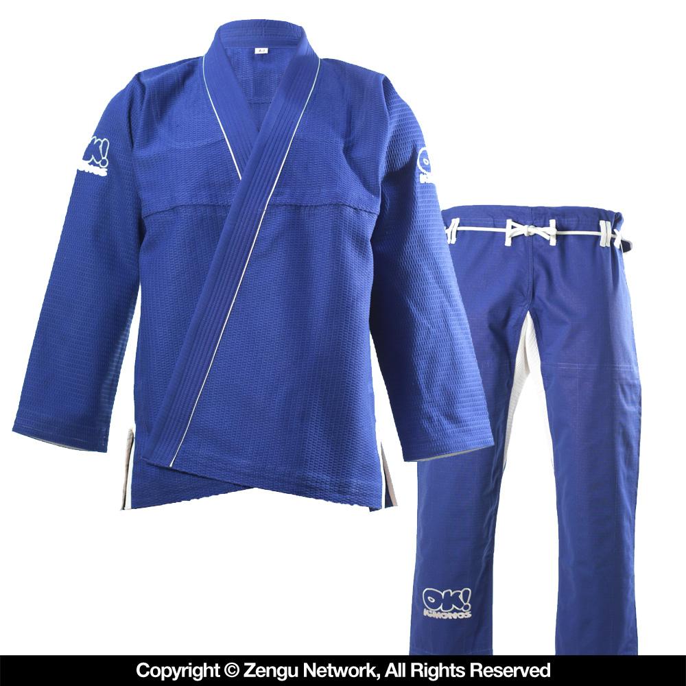 OK Kimonos Premium BJJ Gi - Blue