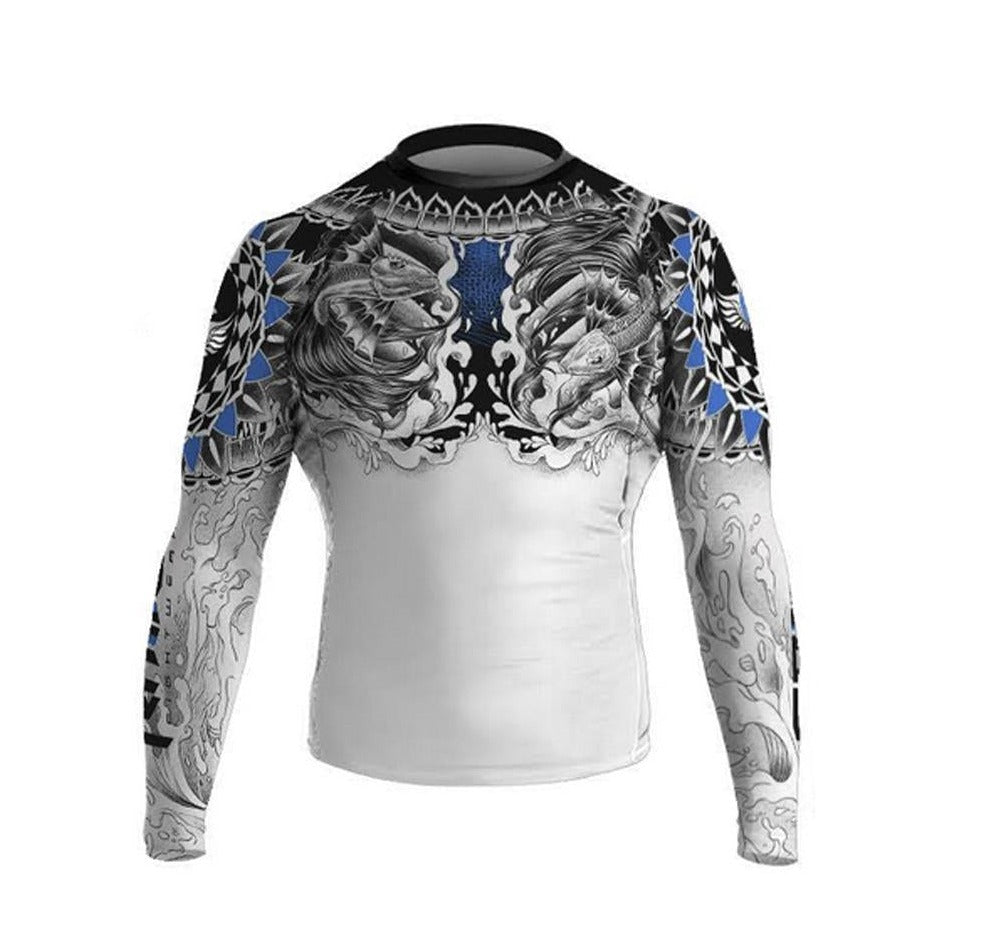 Raven "Battle Fish" Rash Guard