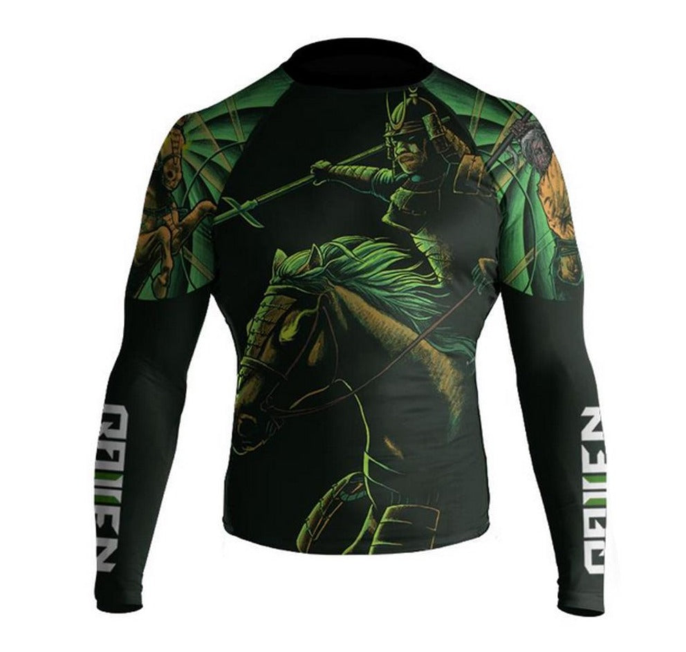 Raven "Four Samurai - Death" Rash guard