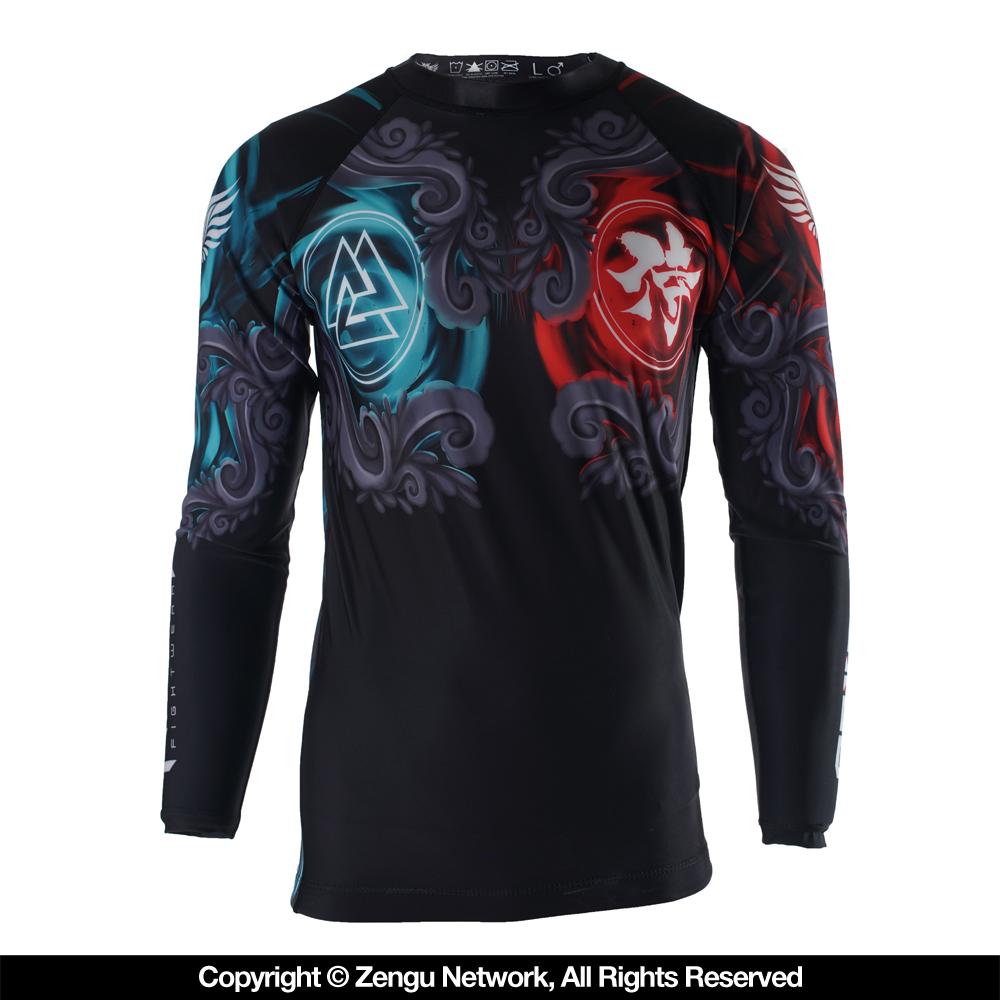 Raven East Meets West Women's Grappling Rash Guard