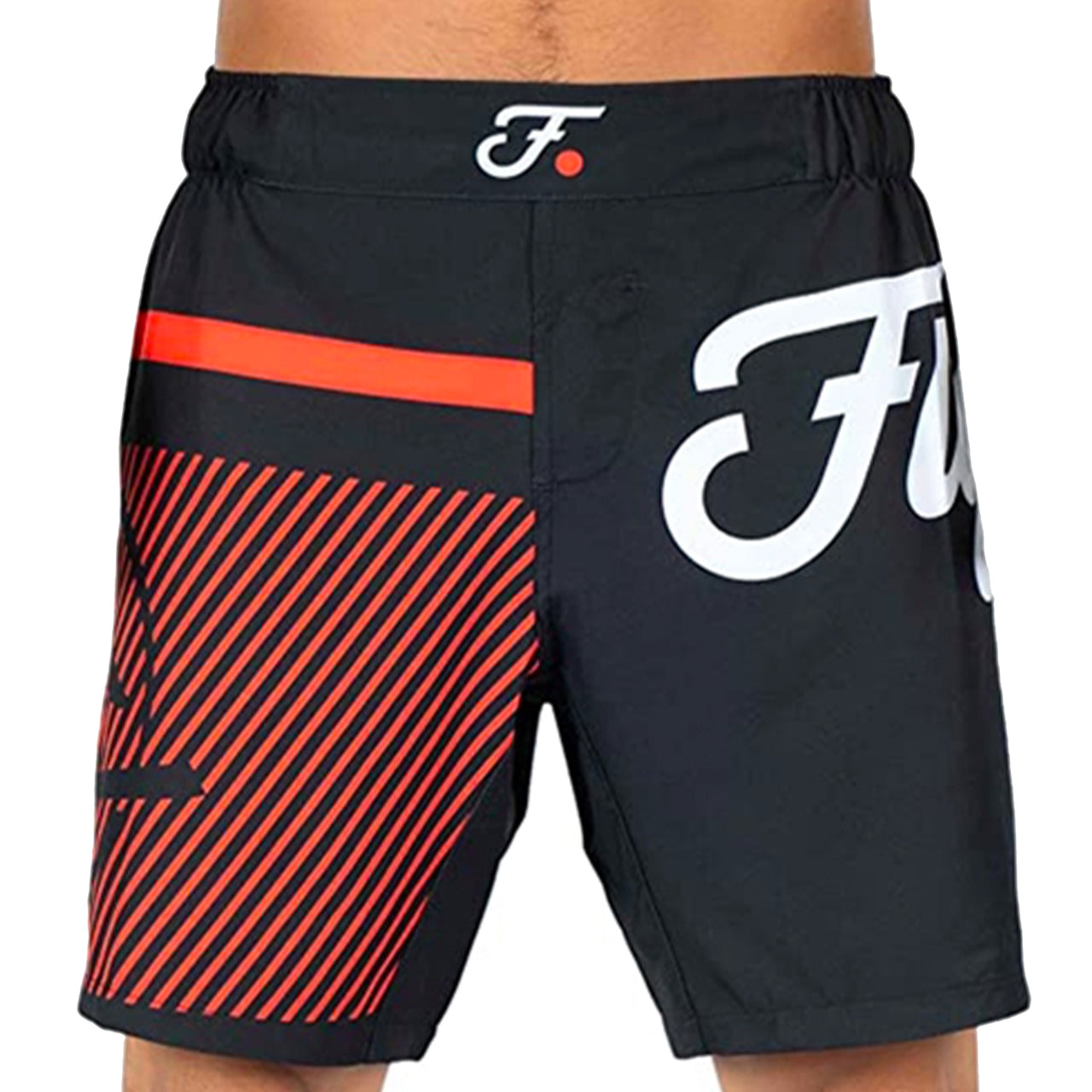 Fuji "Script" Shorts - Black/Red