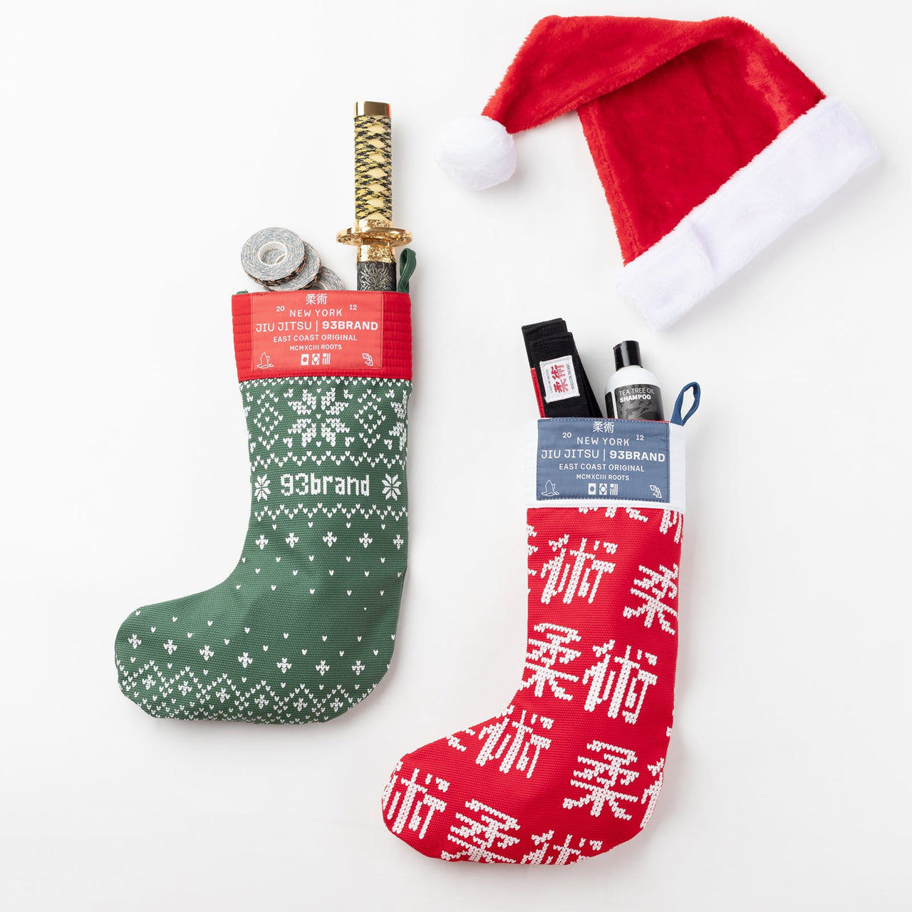 93brand Pearl Weave Christmas Stocking
