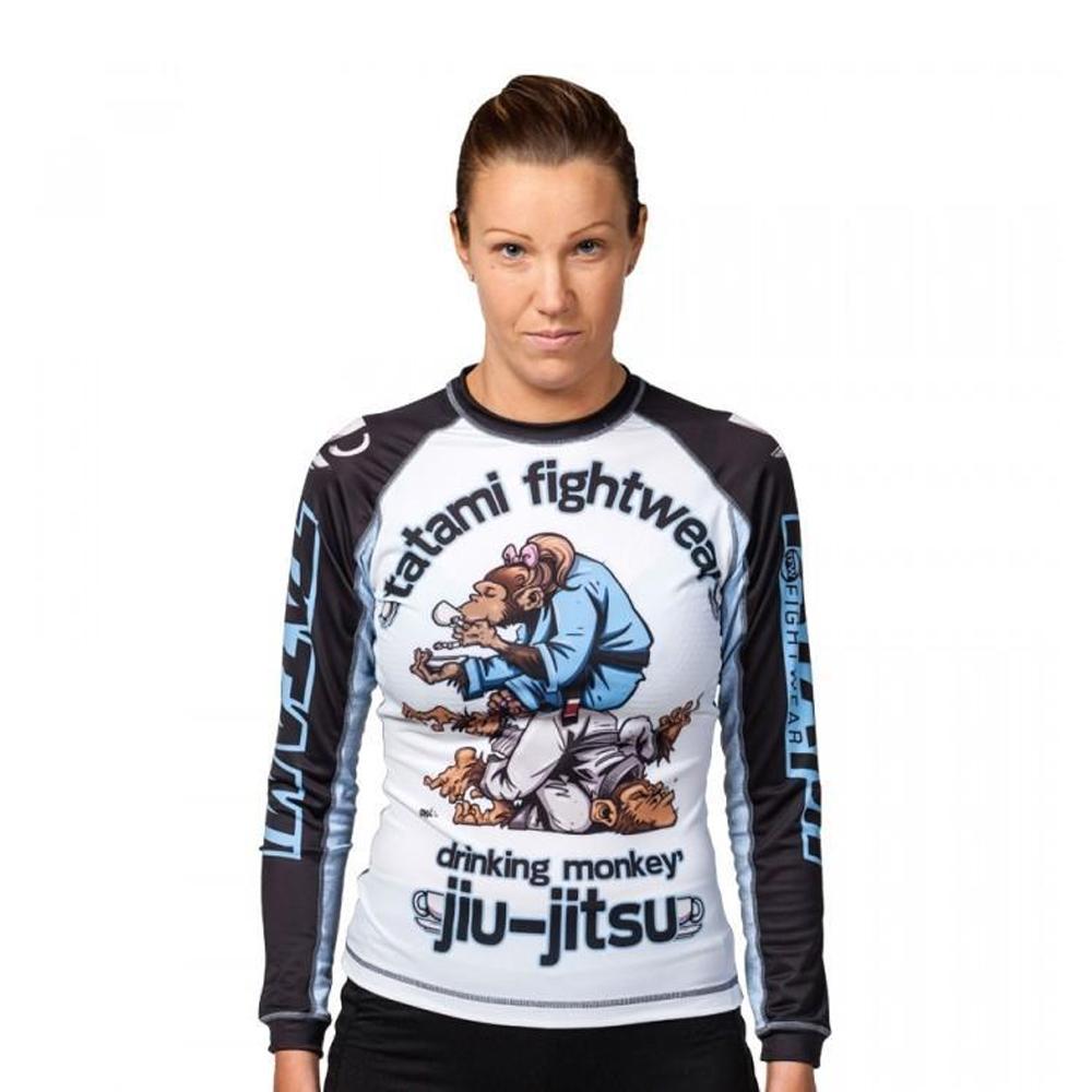 Tatami Drinker Monkey Women's Rash Guard