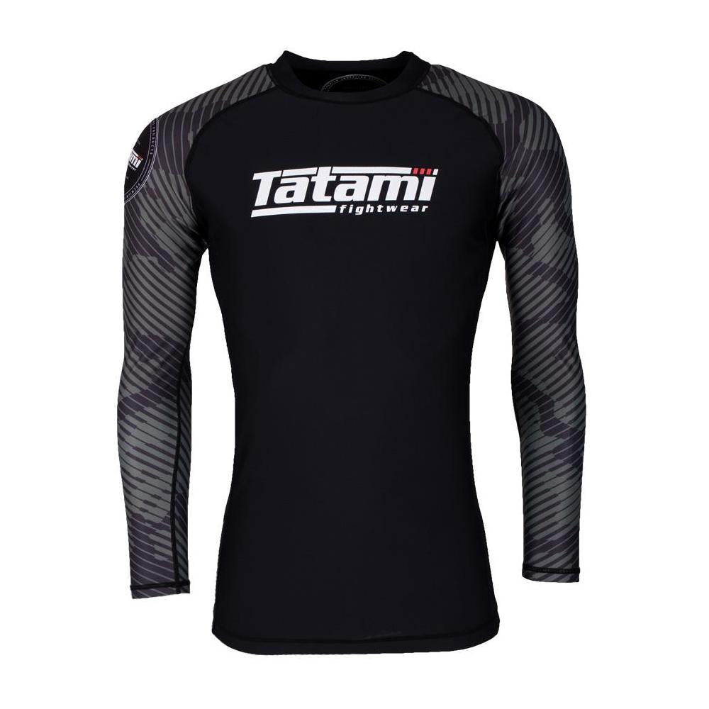 Tatami "Renegade" Long Sleeve Rash Guard - Green Camo