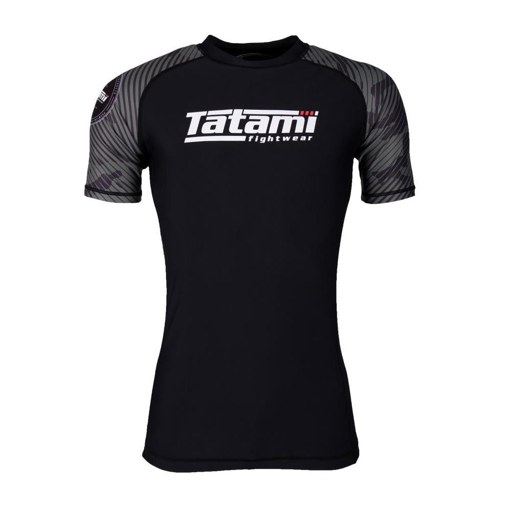 Tatami "Renegade" Short Sleeve Rash Guard - Green Camo