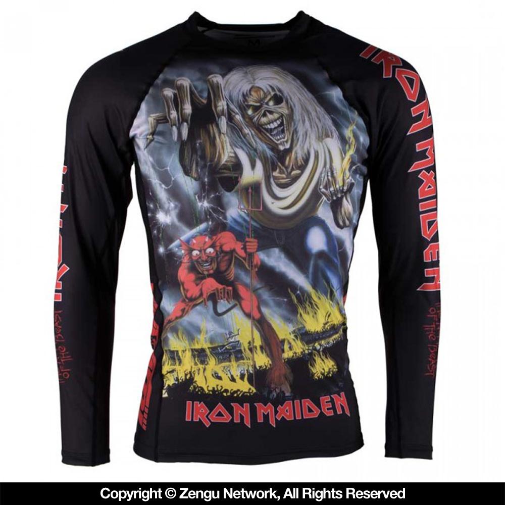 Tatami "Iron Maiden Number Of The Beast" Women's Grappling Rash Guard