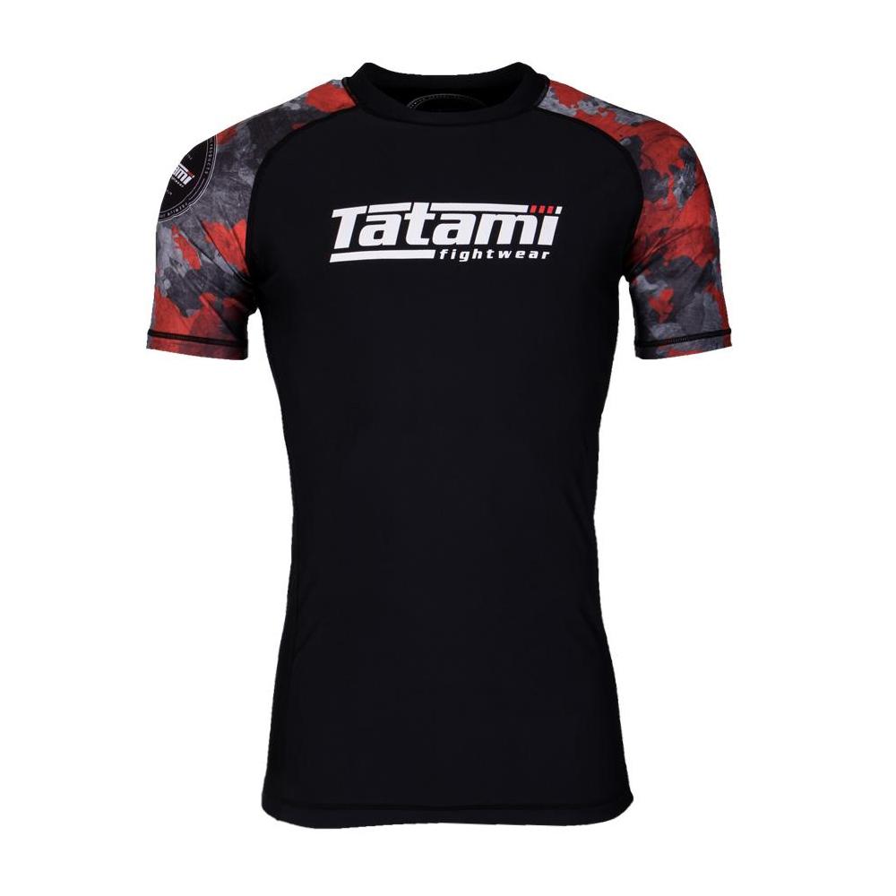 Tatami "Renegade Red Camo" Short Sleeve Rash Guard