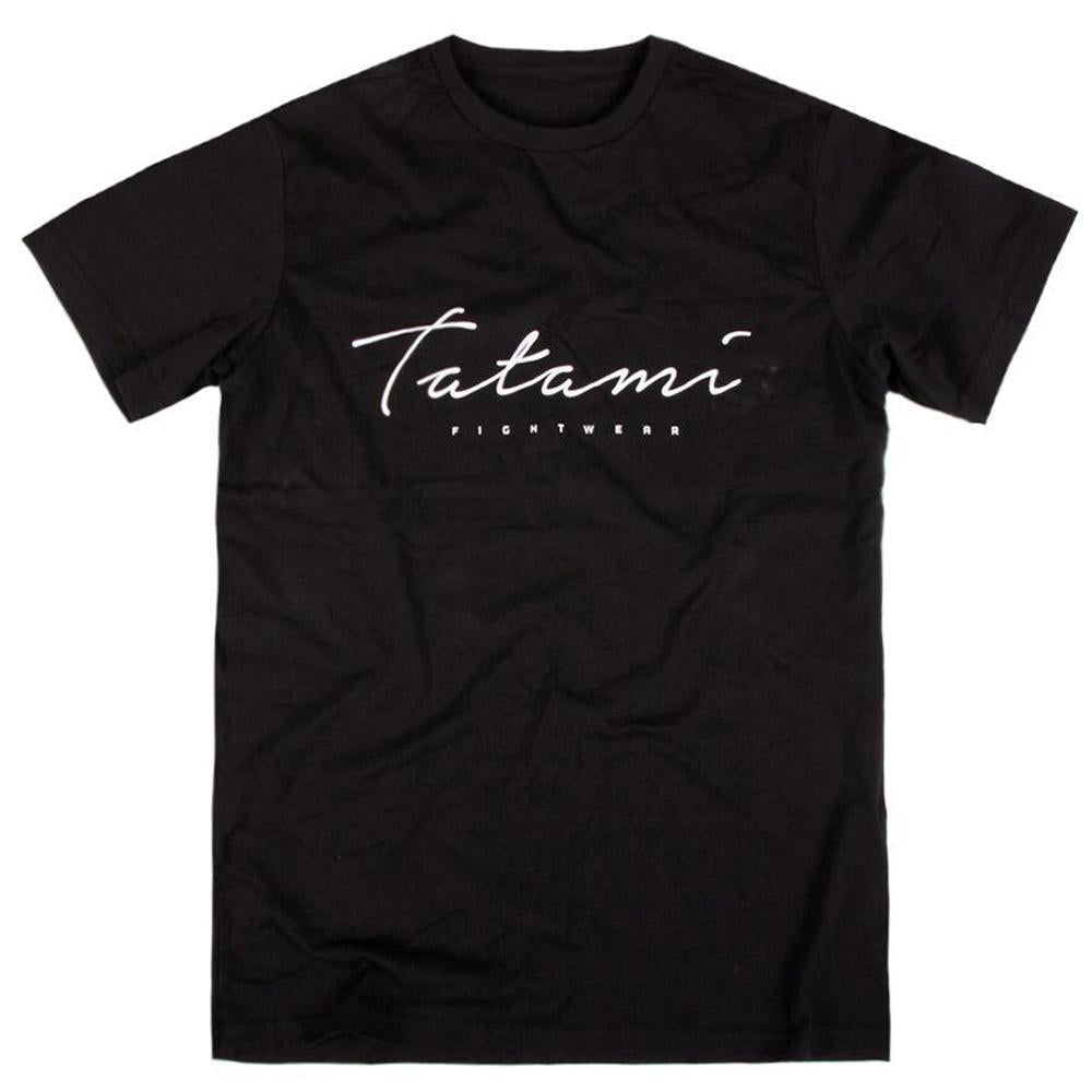 Tatami "Script" Black Tee