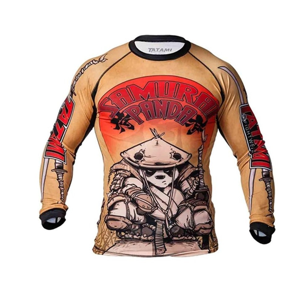 Tatami x Chris Burns "Samurai Panda" Men's Rash Guard