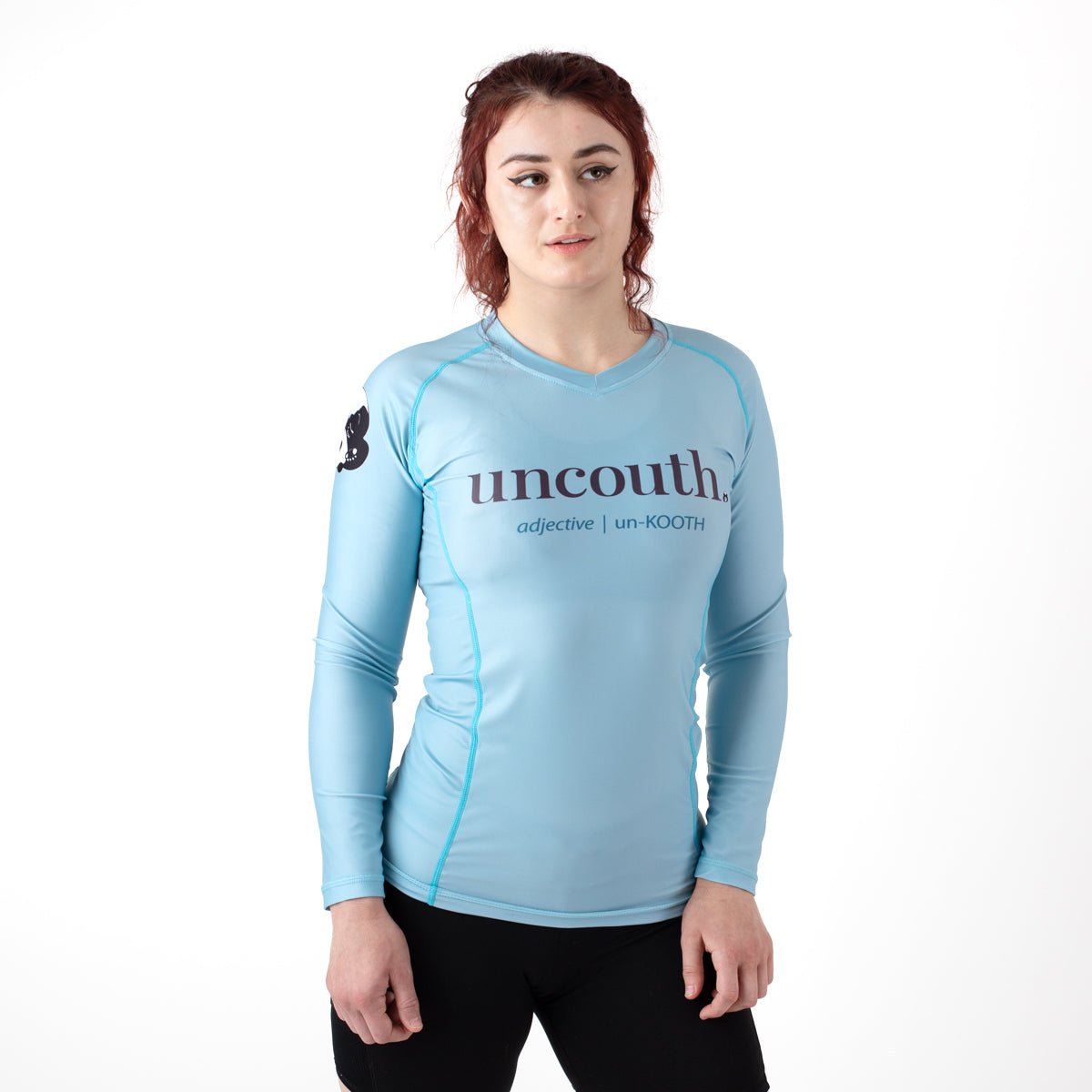 Inverted Gear "Uncouth" Women's Long Sleeve Rash Guard