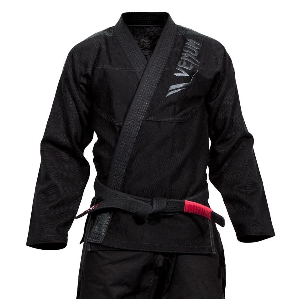 Venum "Elite" Black on Black BJJ Gi