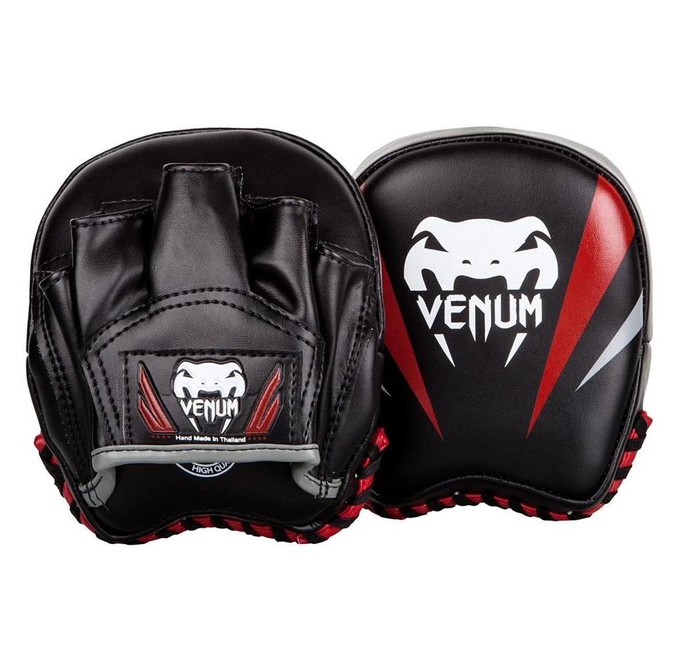 Venum Elite Small Punch Mitts - Black