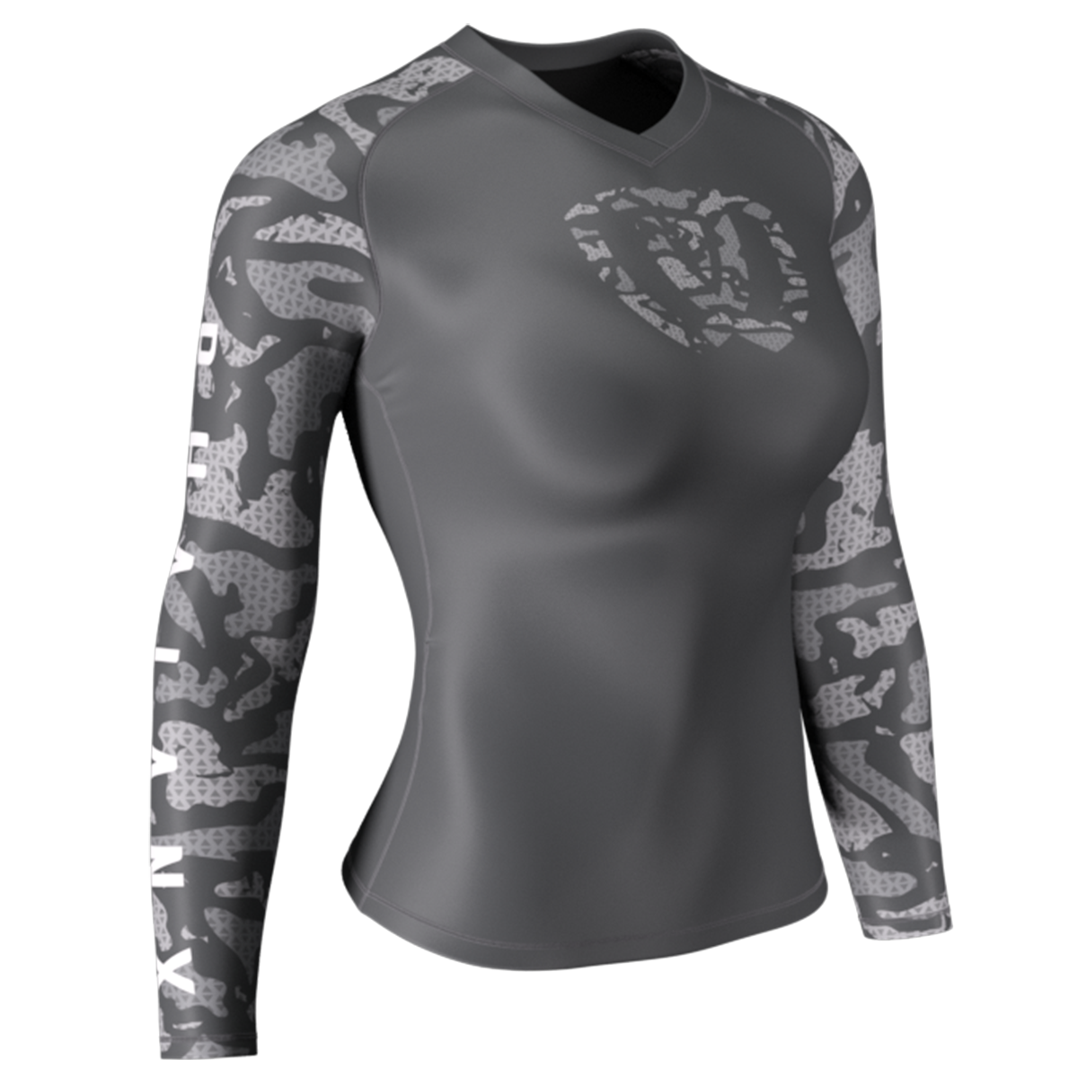 Phalanx "Arctic Black Ops" Women's Long Sleeve Rash Guard