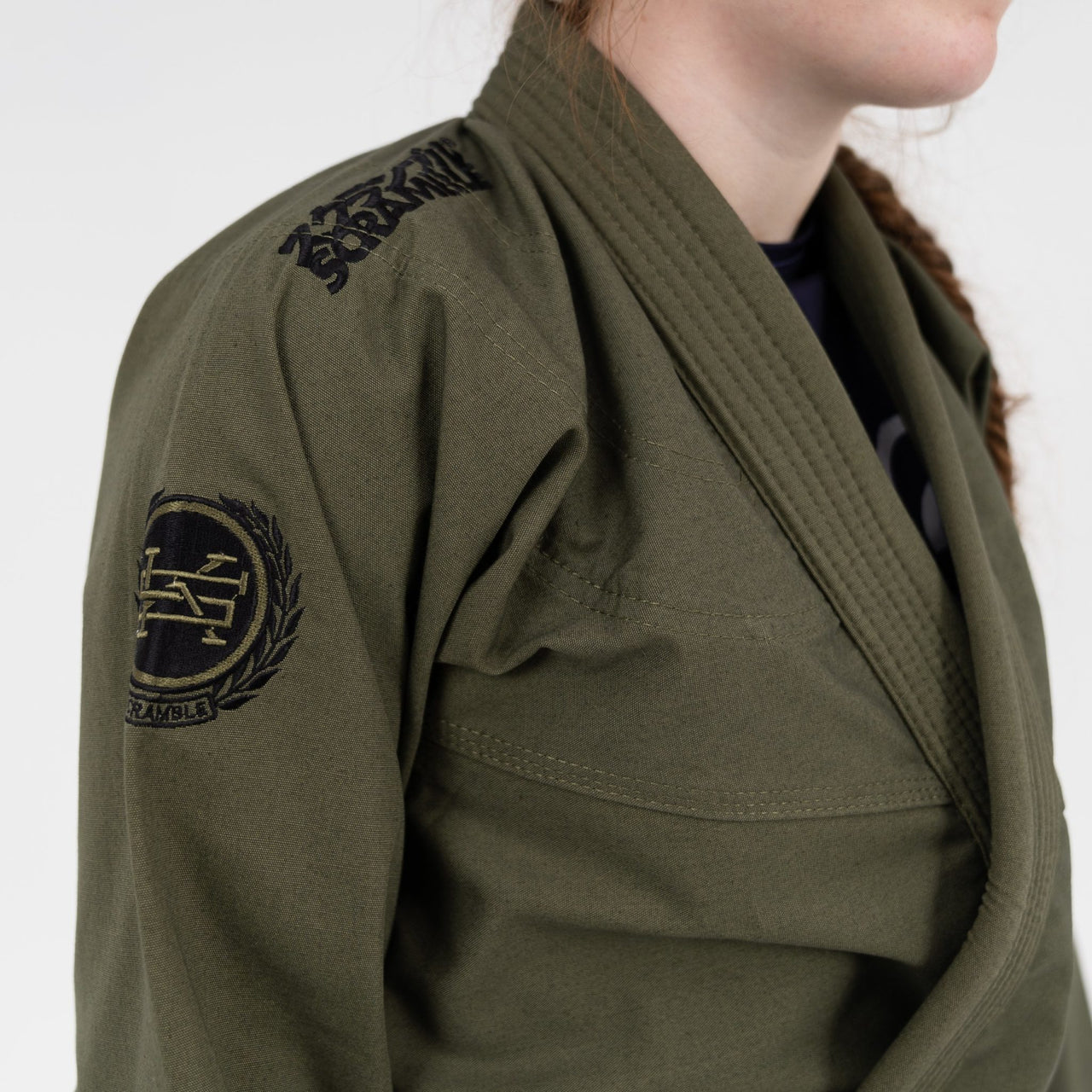 Scramble "Athlete Pro - Green Canvas" Women's BJJ GI