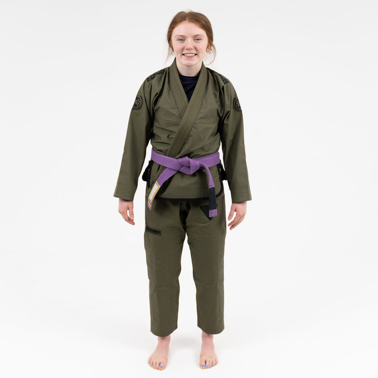 Scramble "Athlete Pro - Green Canvas" Women's BJJ GI