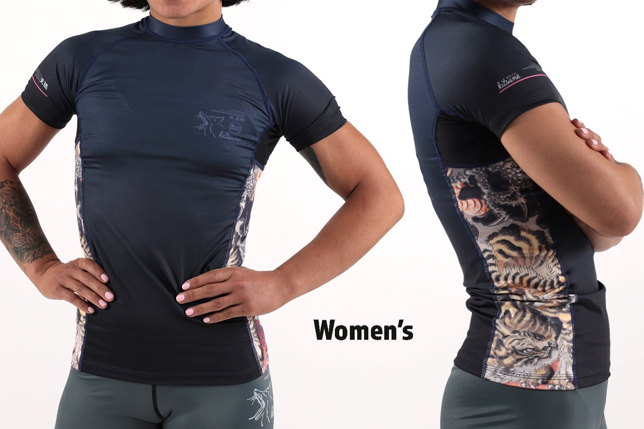 Kitsune "Hydro" Short-Sleeve Women's Rash Guard